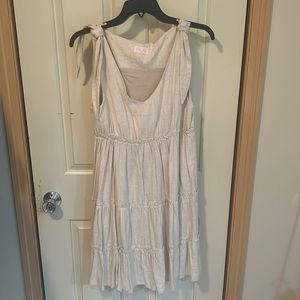 Linen Babydoll Dress